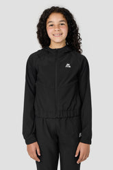 Girls Track Jacket - Black