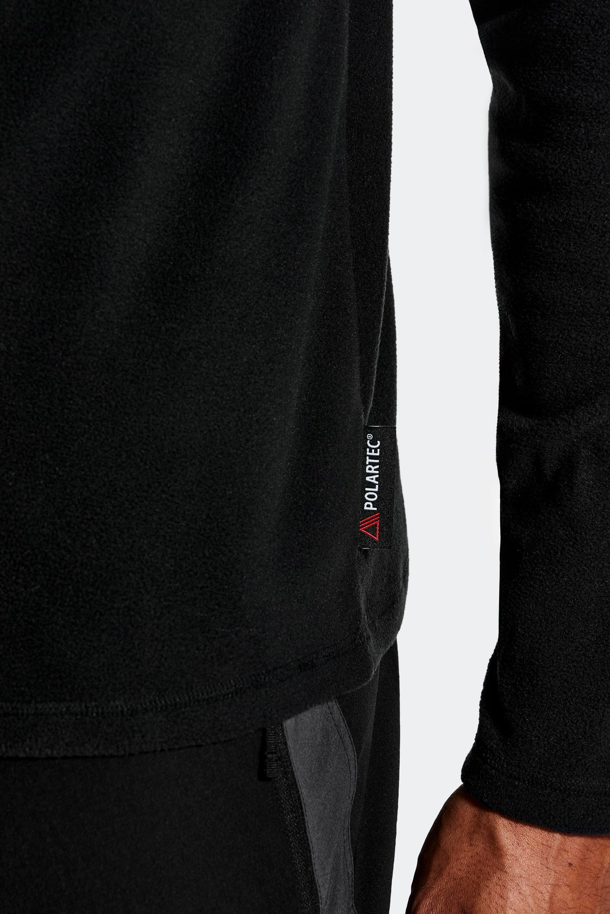 Made with Polartec fleece fabric for warmth without weight.