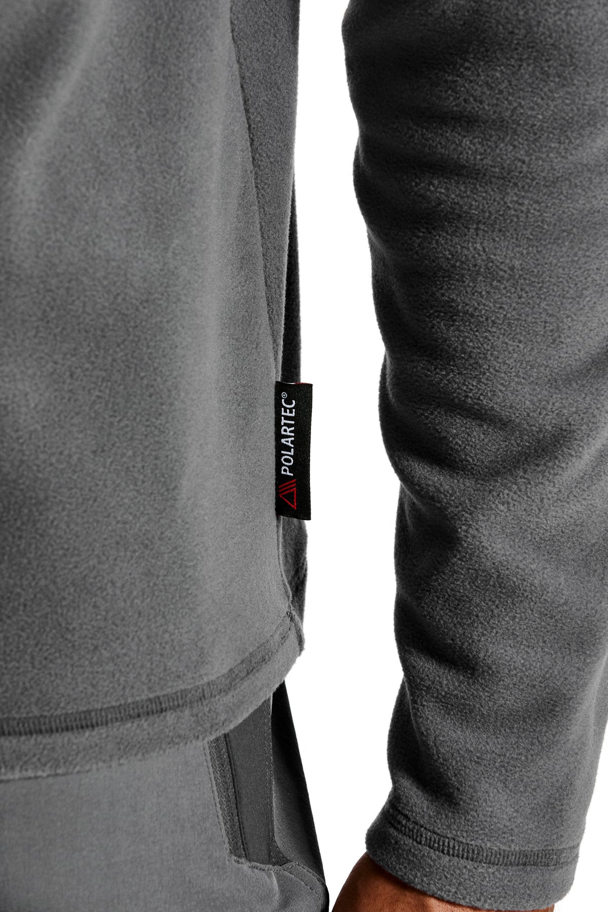 Made with Polartec fleece fabric for warmth without weight.