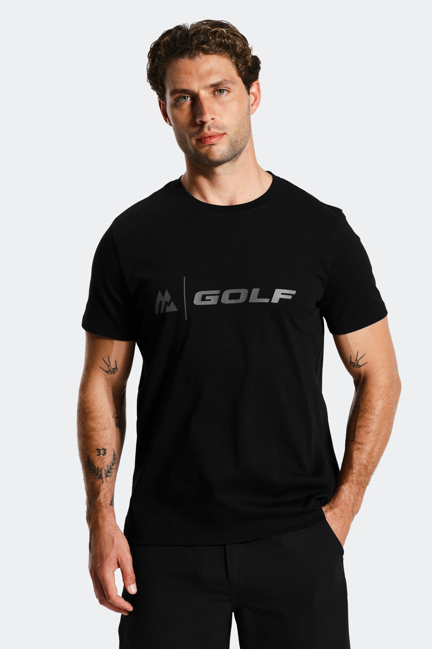 Golf T-Shirt - Black