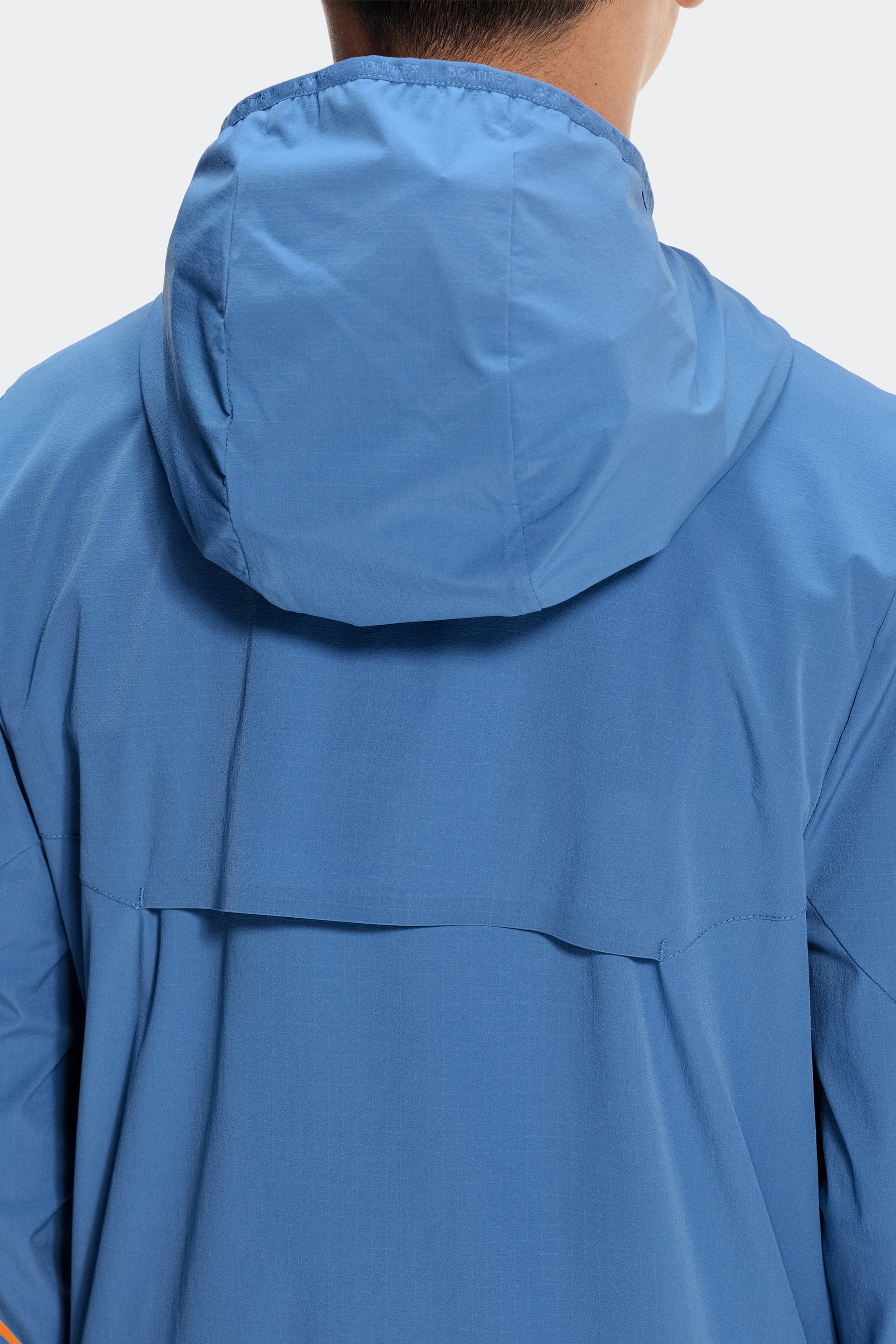 Boys Ignite Windbreaker - Charcoal Blue/Tangerine Glow