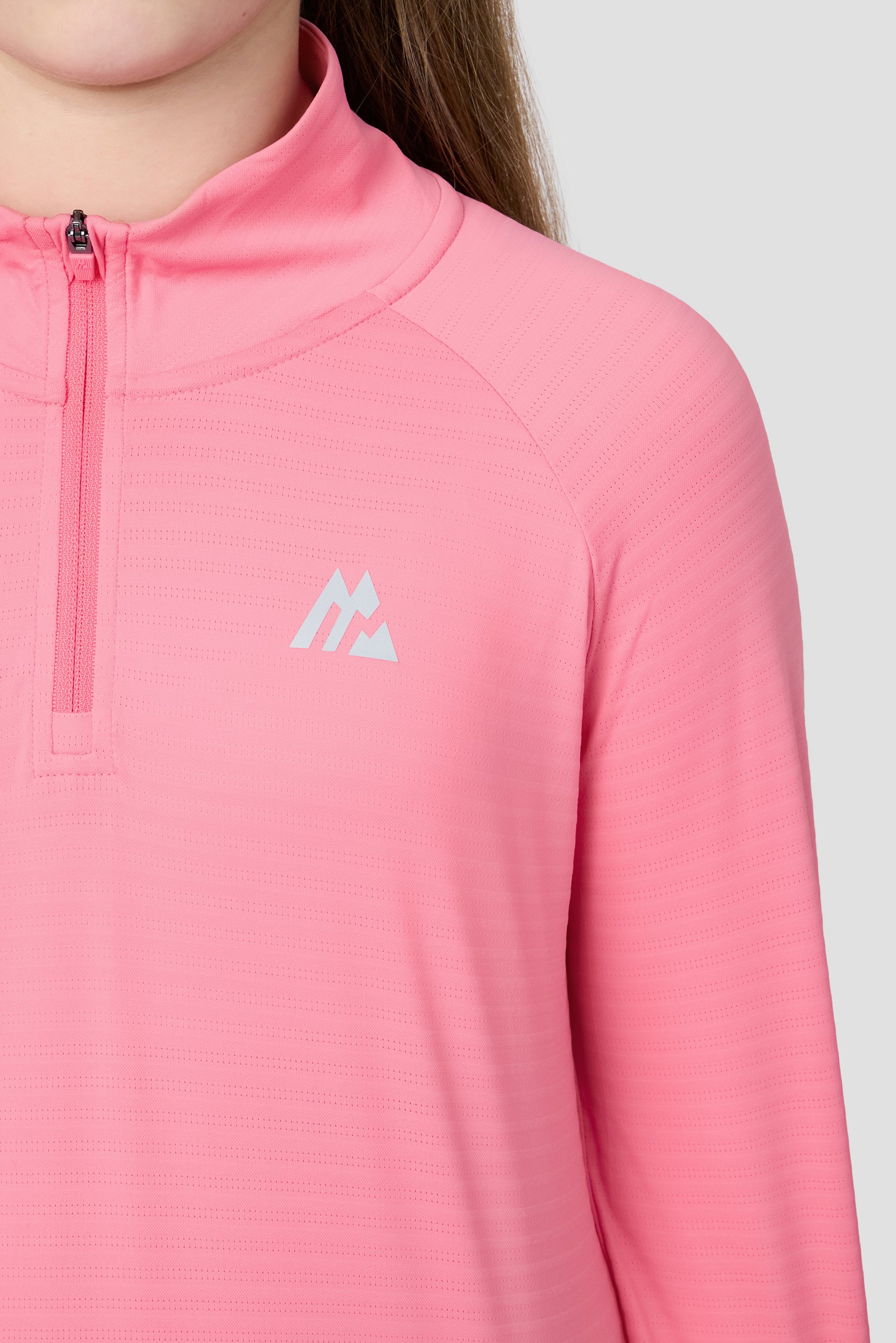 Girls Energy 1/4 Zip - Pink Blossom