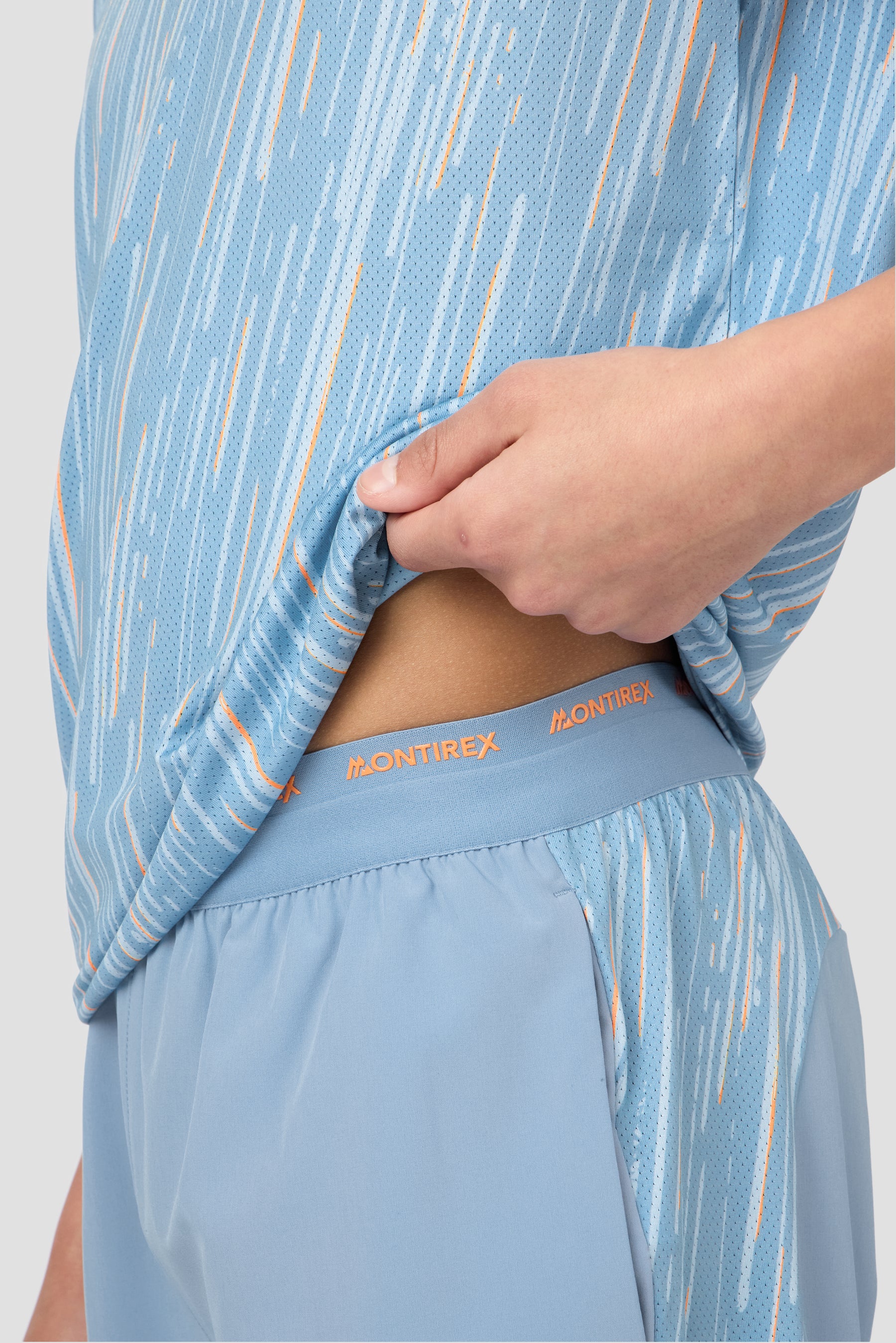 Boys Vigour Short - Cloudy Blue/Summer Mist