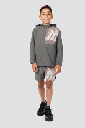 Boys Aero Windbreaker - Cement Grey