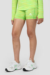 Girls Trail Icon Cycling Short - Green Multi