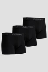 3 Pack Trail Boxer - Black/Cement Grey Multi