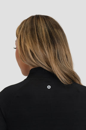 Breeze 1/4 Zip - Black