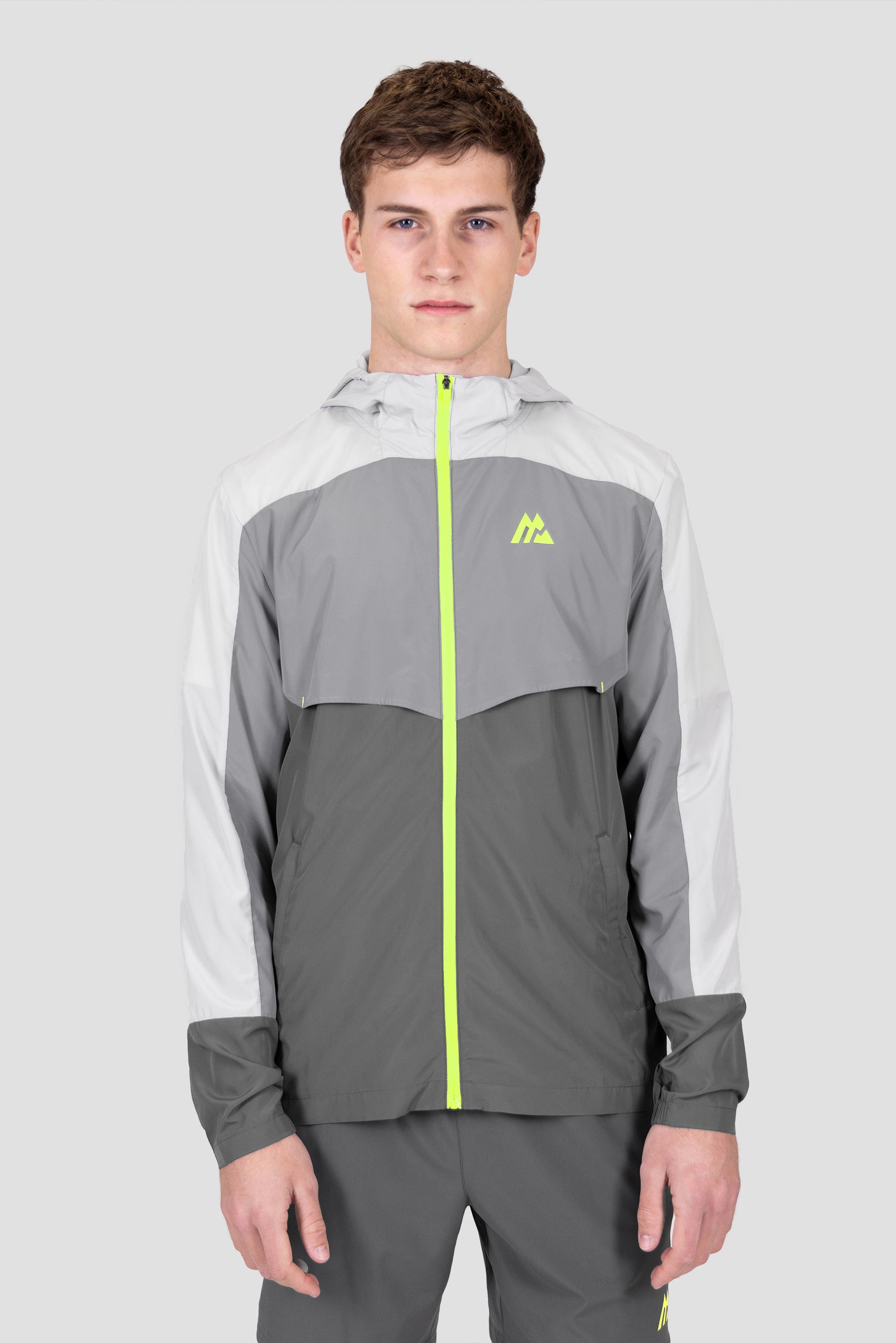 Breeze Windbreaker Grey/OG Neon