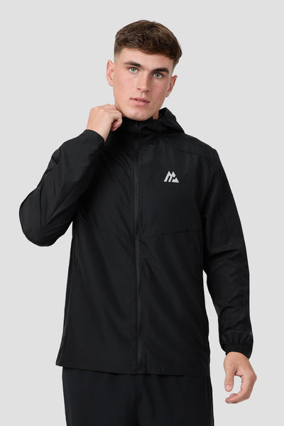 Breeze 3.0 Windbreaker Black | Montirex Sportswear Gymwear