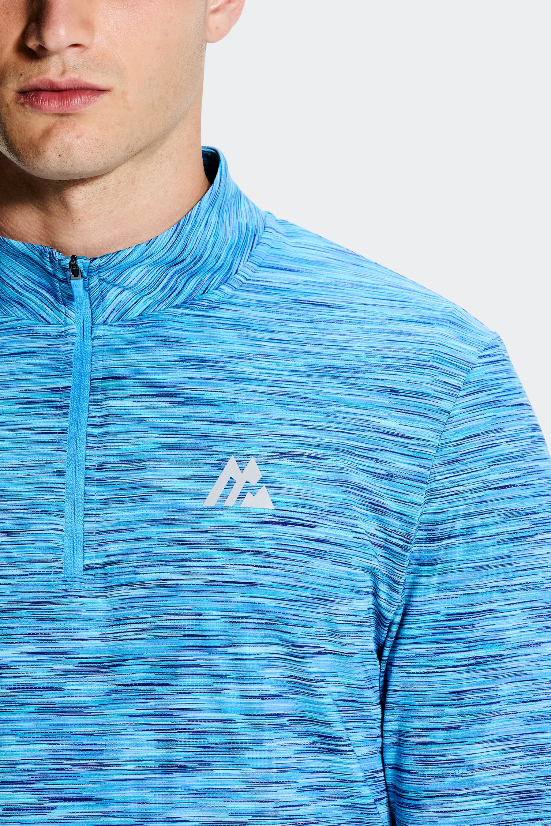 Trail 1/4 Zip - Blue Multi
