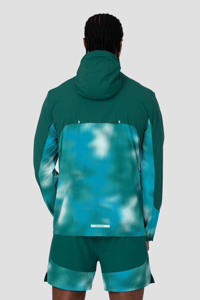 MTX Run Disperse Windbreaker - Ocean Abyss