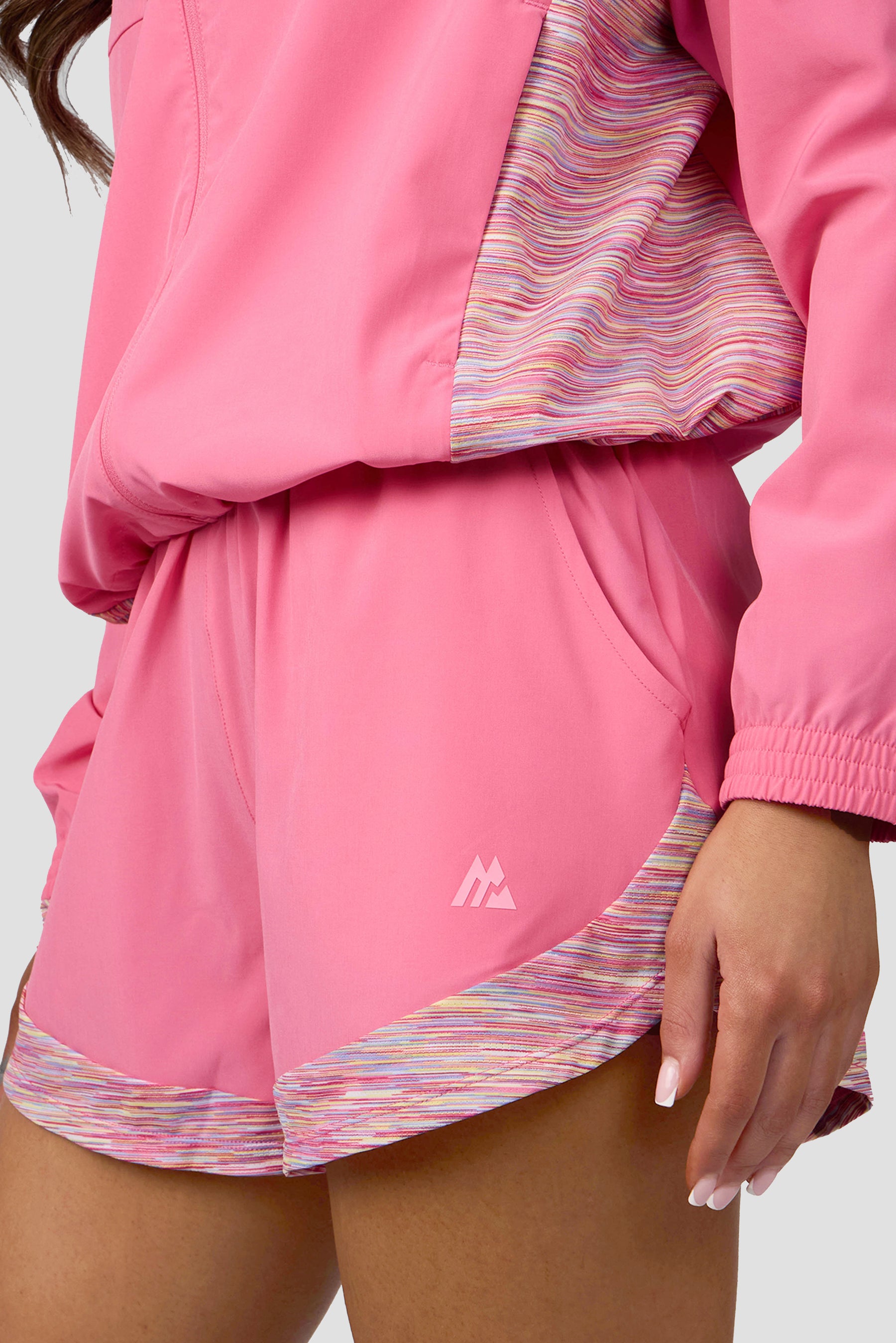 Trail 2.0 Short - Pink/Yellow/Lilac/White