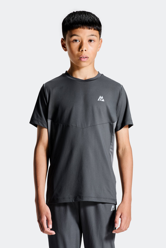 Boys Scope T-Shirt - Asphalt/Cement Grey