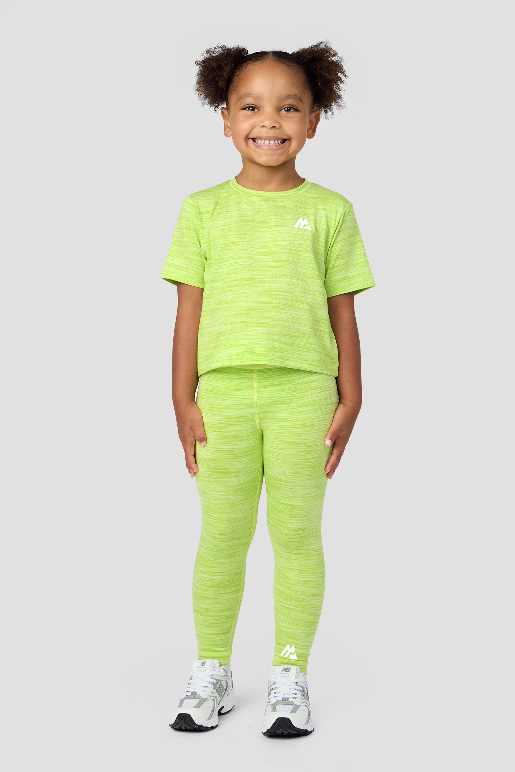 Infant Girls Trail T-Shirt/Legging Set - Lime Green