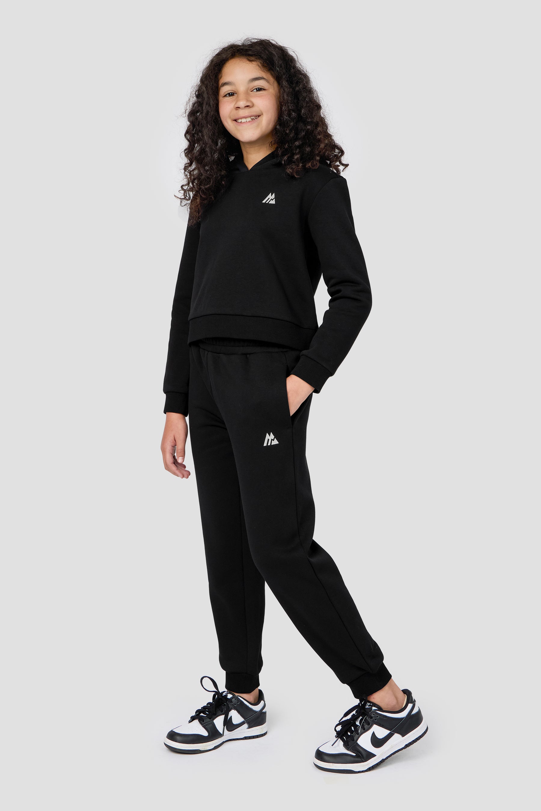 Girls Essence Jogger - Black