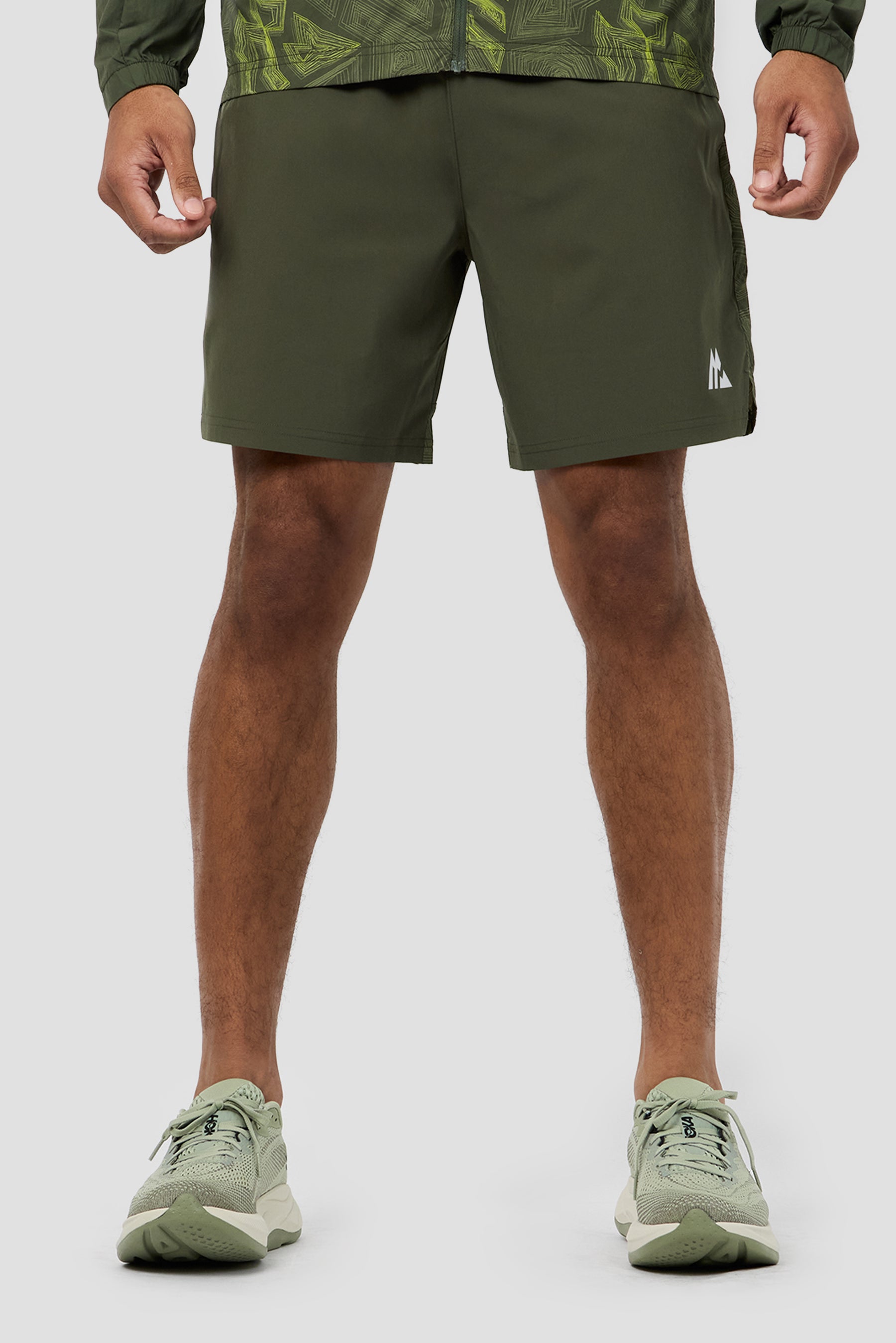 Geo M Print Short - Elm