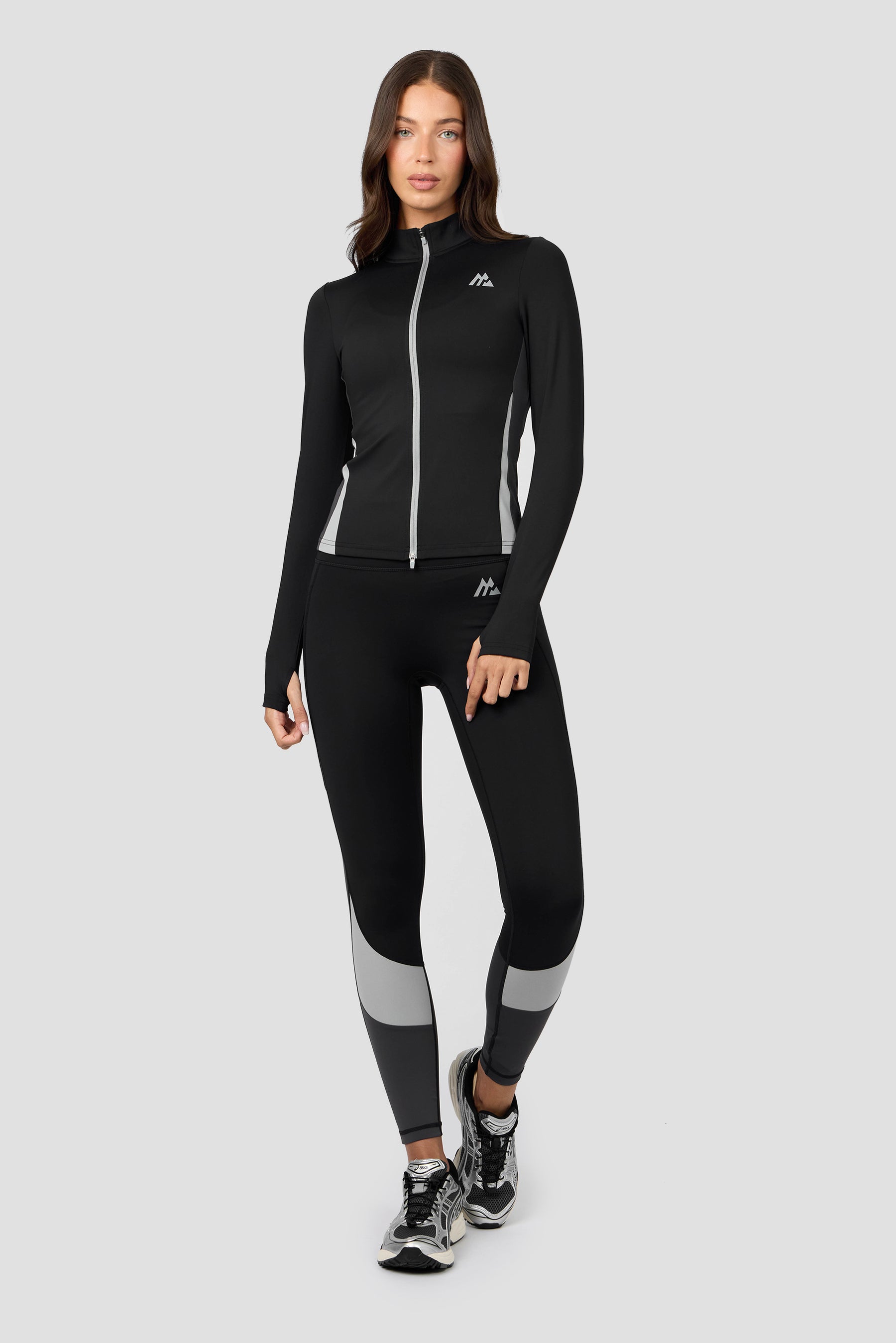 Stride Full Zip Jacket - Black/Basalt/Asphalt