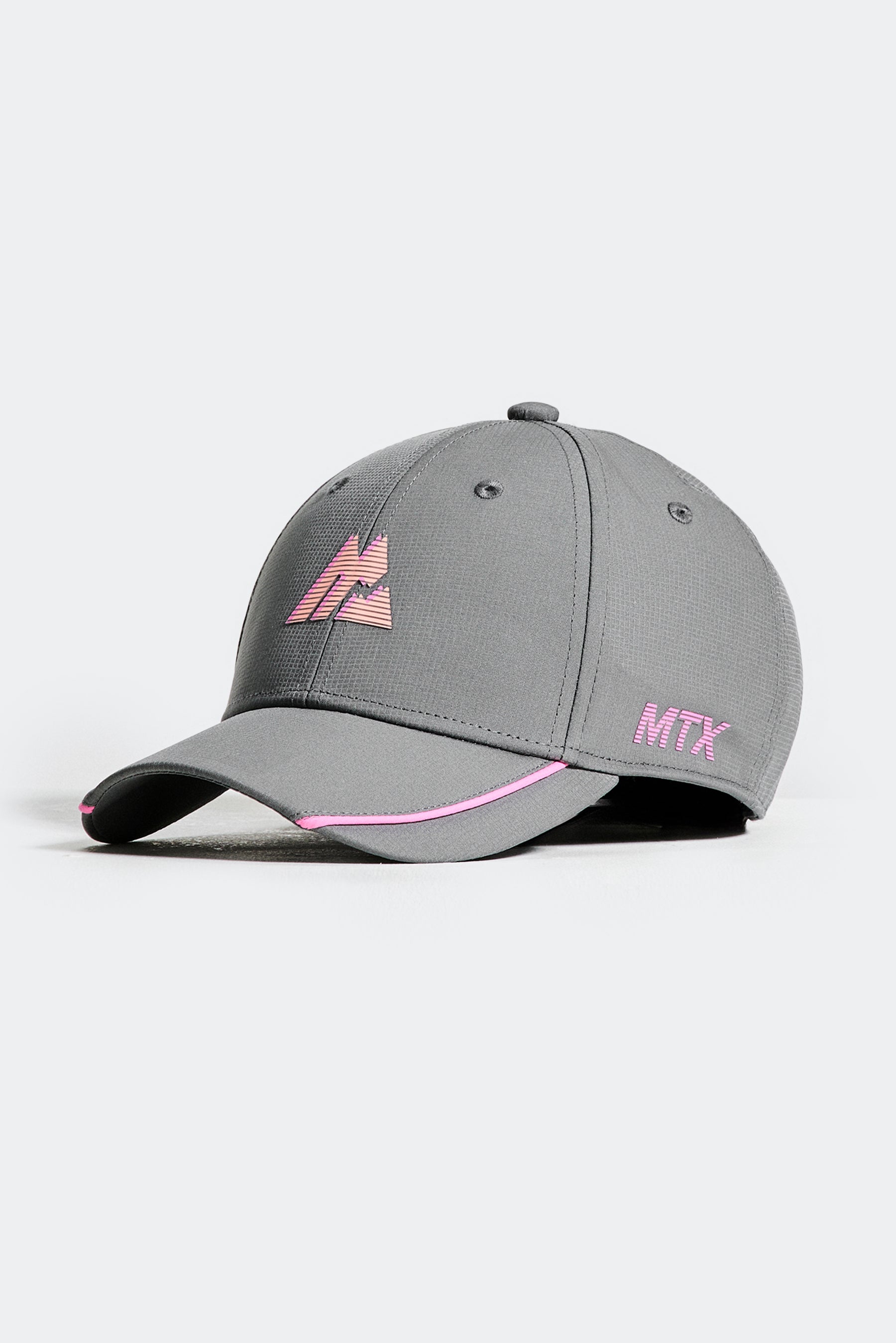 Junior Pace 2.0 Cap - Cement Grey/Peach Punch/Peony Pink