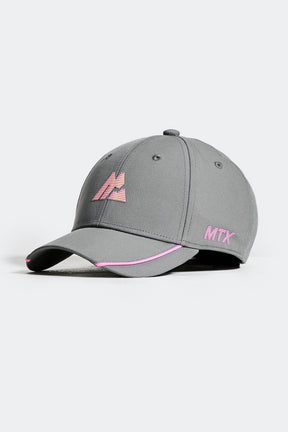 Junior Pace 2.0 Cap - Cement Grey/Peach Punch/Peony Pink