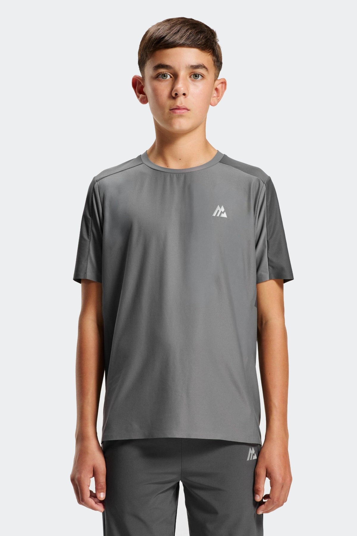Boys Viper T-Shirt - Asphalt/Cement Grey