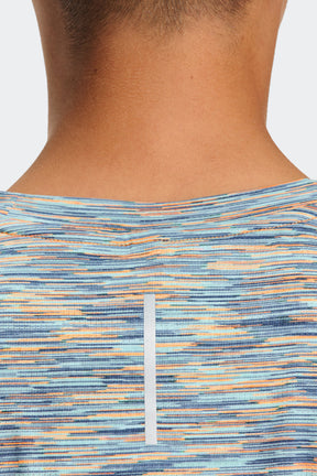 Boys Trail T-Shirt - Blue/Green/Orange