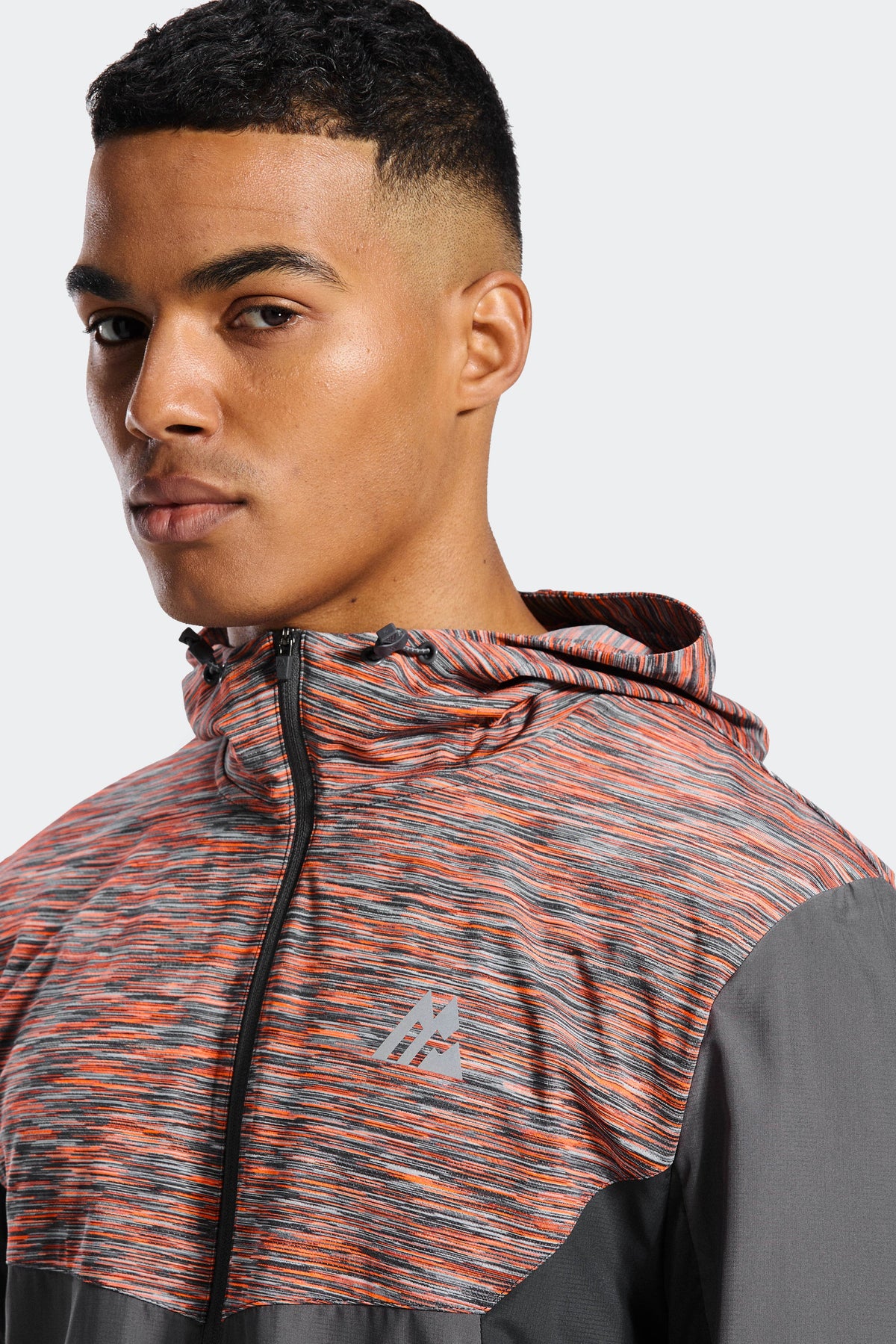 Trail 3.0 Windbreaker - Grey/Orange