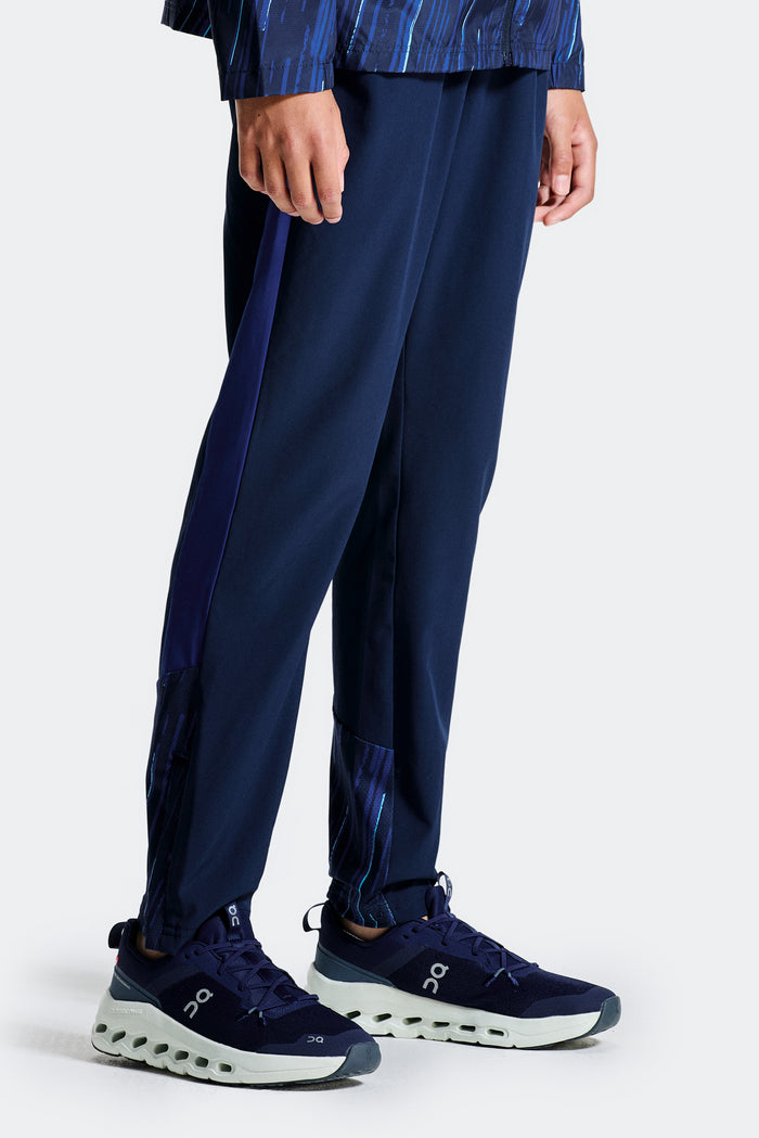 Boys Vigour Pant - Midnight Blue/Marine Blue/Neon Sky