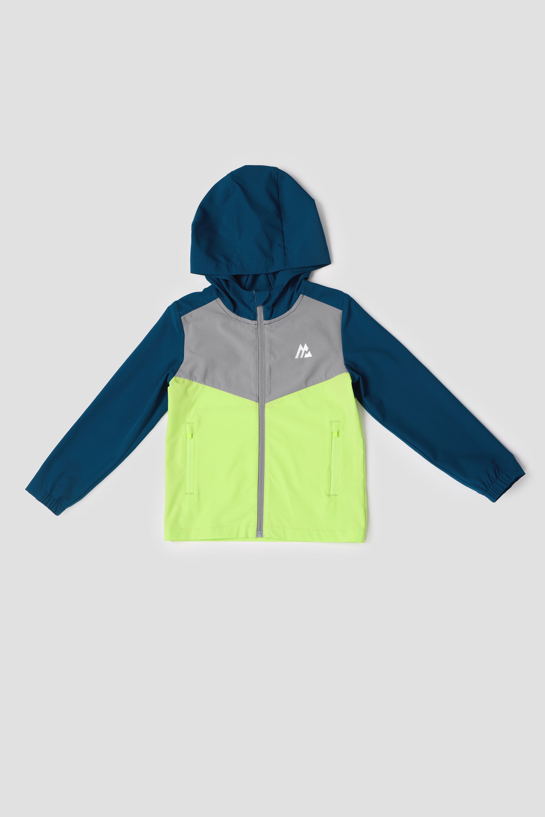 Infants Velocity 2.0 Windbreaker - Abyssal/Platinum Green/Apple