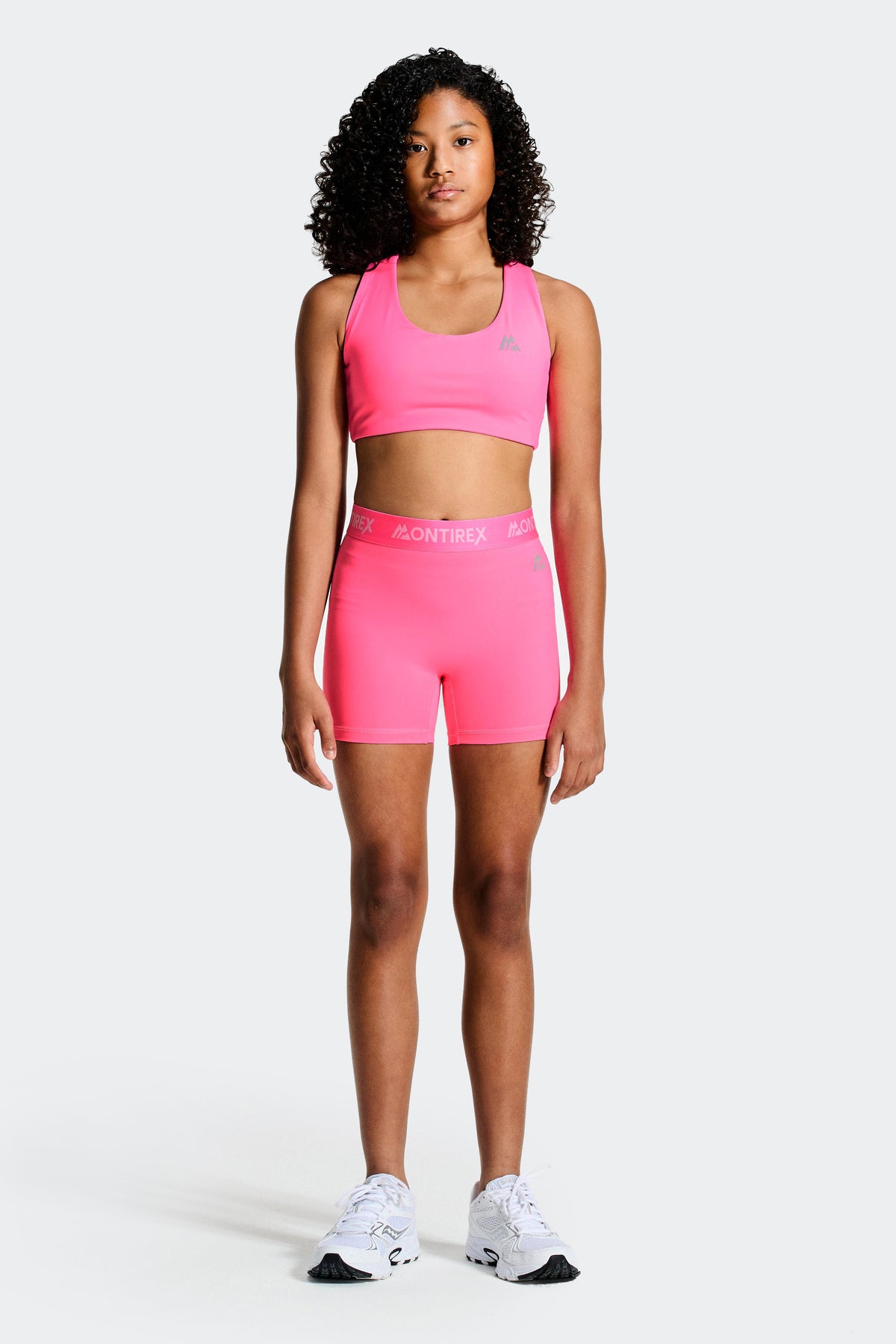 Girls Icon Cycling Short - Fuchsia
