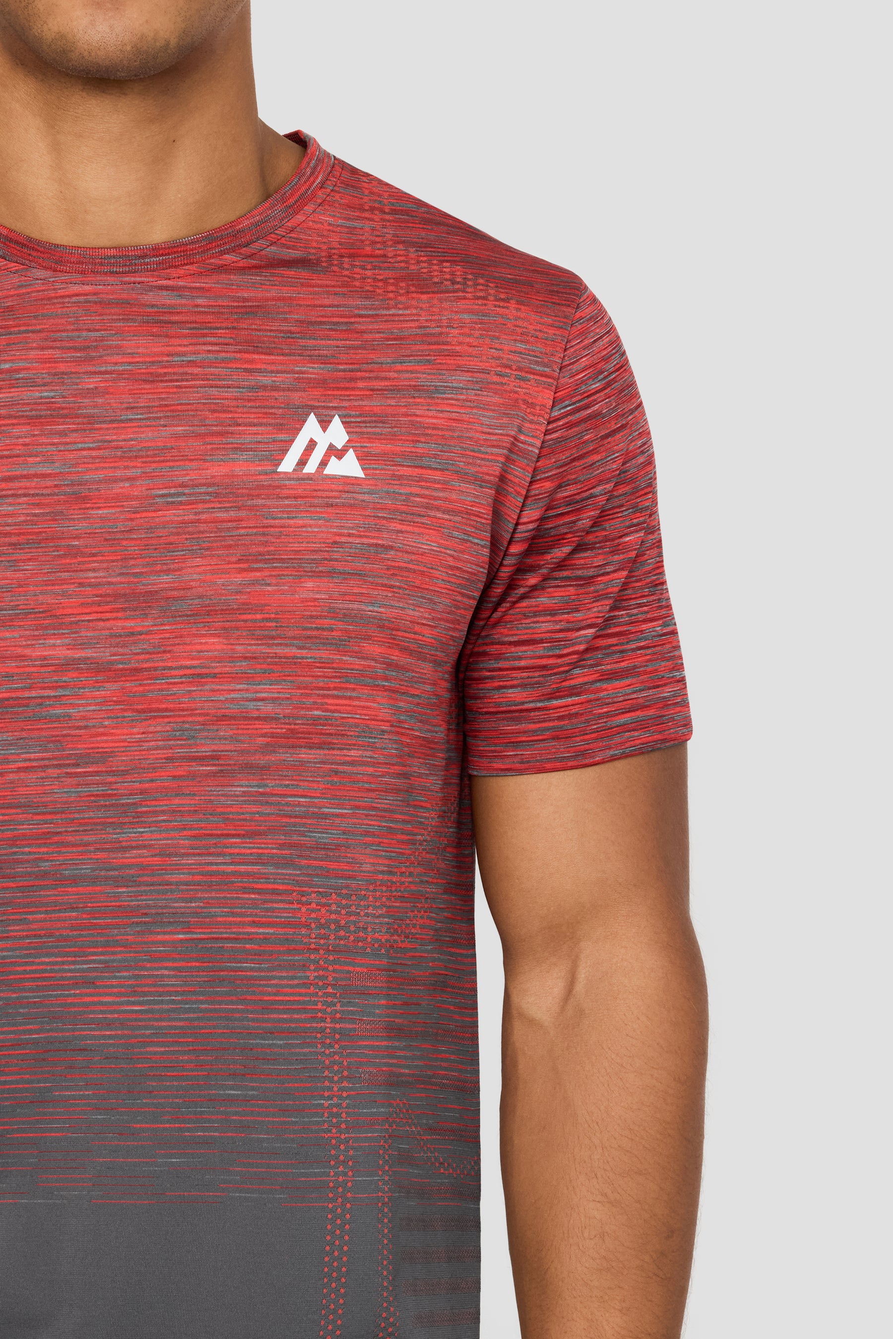 Vector Seamless T-Shirt - Tibetan Red/Turbulence/Dubarry
