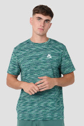 Trail T-Shirt - Green/Blue