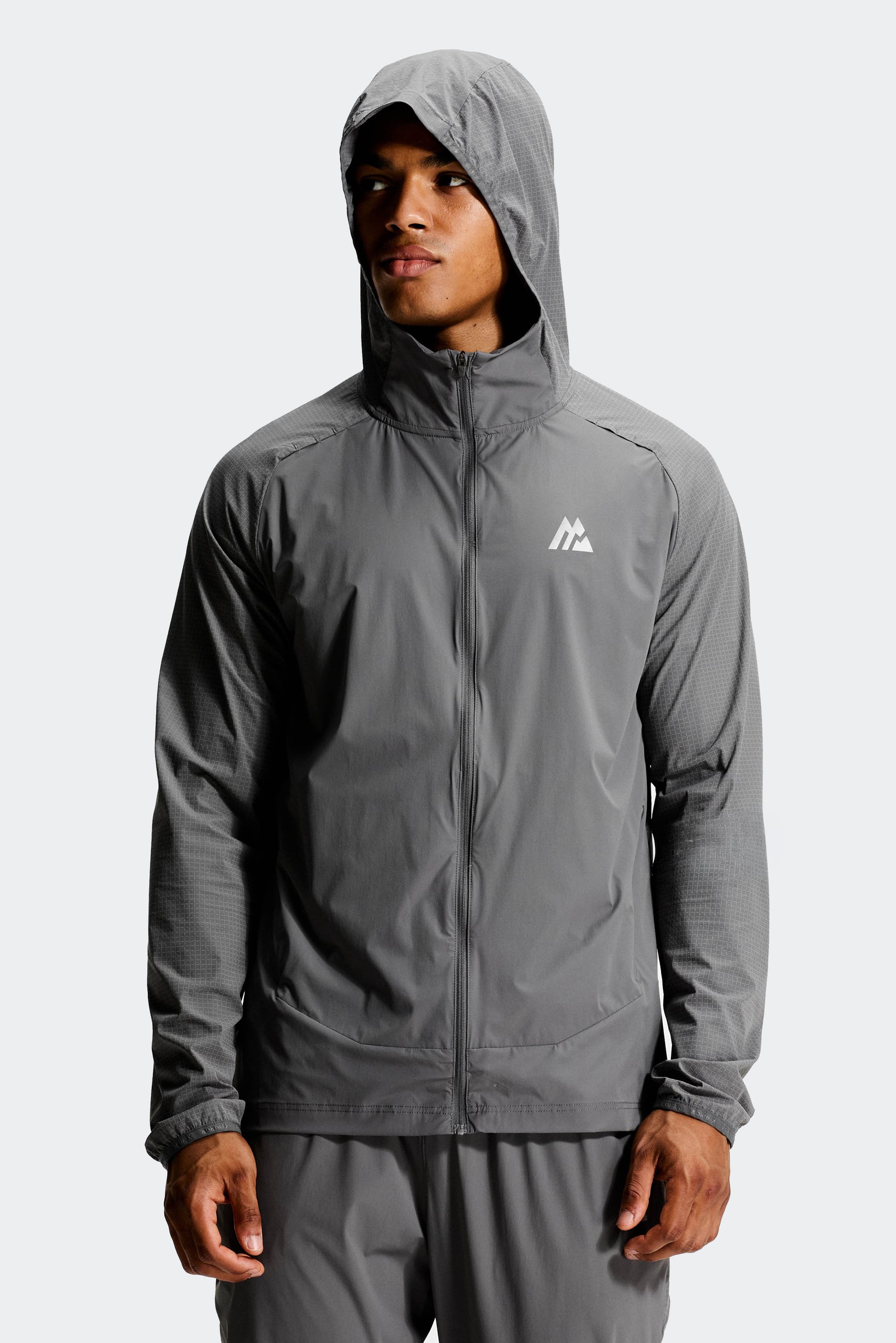 Argent Reflective Jacket - Cement Grey