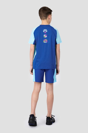 MTX Run Turbo Short - Cobalt/Neon Sky
