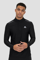 Charge 2.0 1/4 Zip - Black