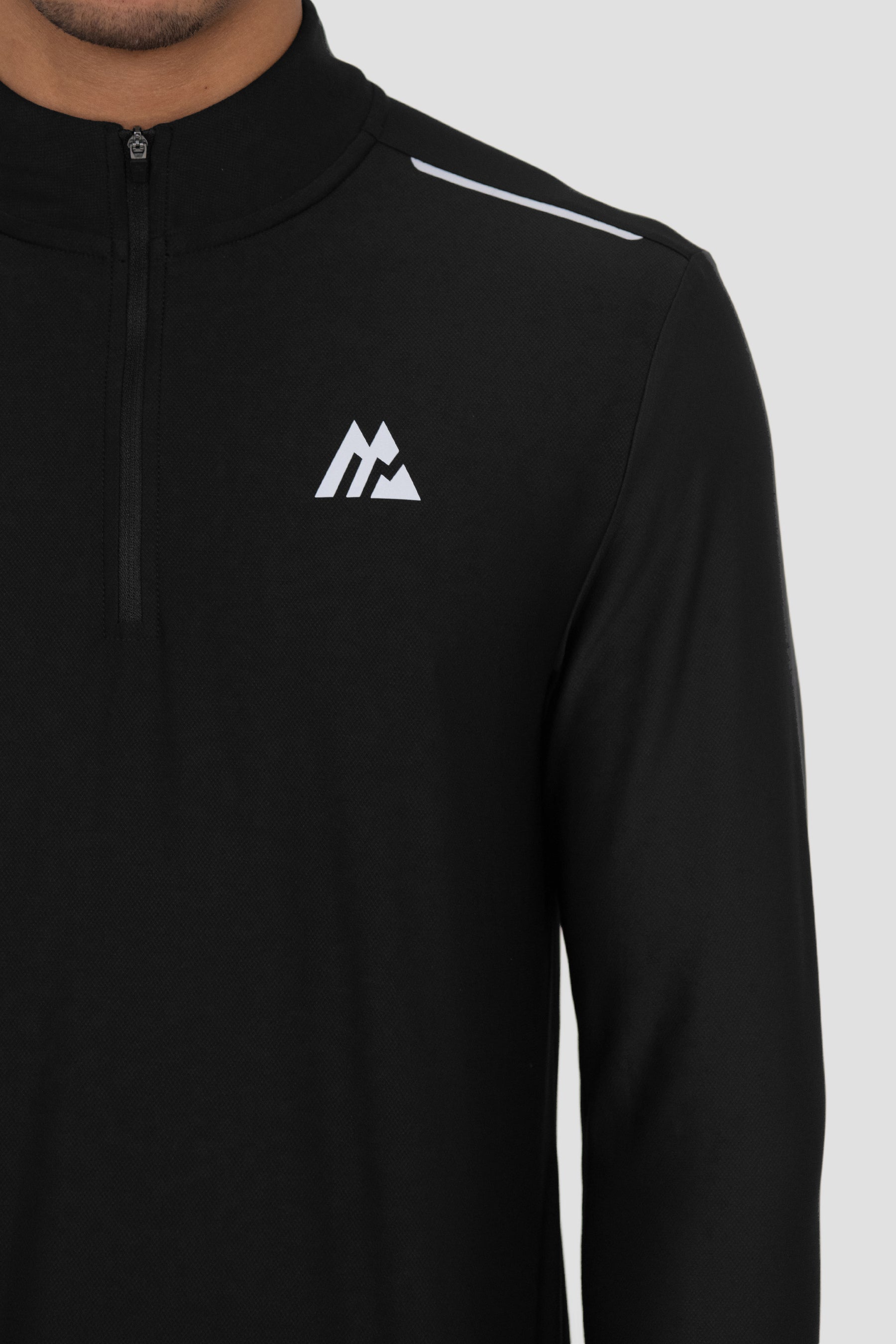 Charge 2.0 1/4 Zip - Black