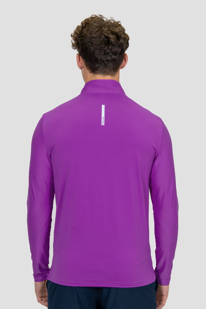 Charge 1/4 Zip - Electric Purple