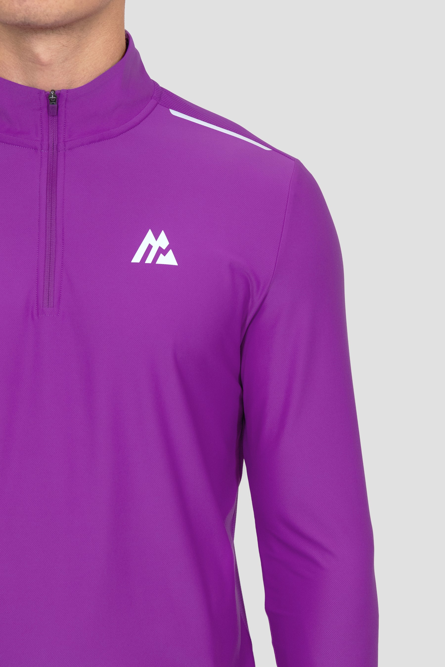 Charge 1/4 Zip - Electric Purple