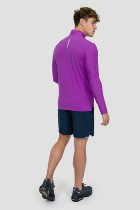 Charge 1/4 Zip - Electric Purple