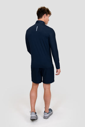 Charge 1/4 Zip - Summer Mist/Midnight Blue