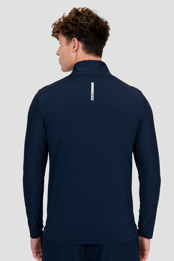 Charge 1/4 Zip - Summer Mist/Midnight Blue