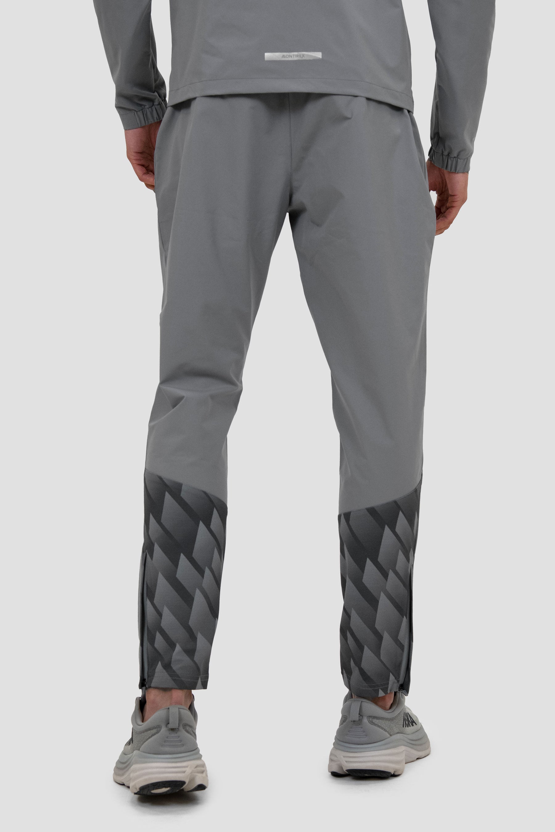 Men's Charge Print Woven Pant - Platinum Grey/Jet Grey