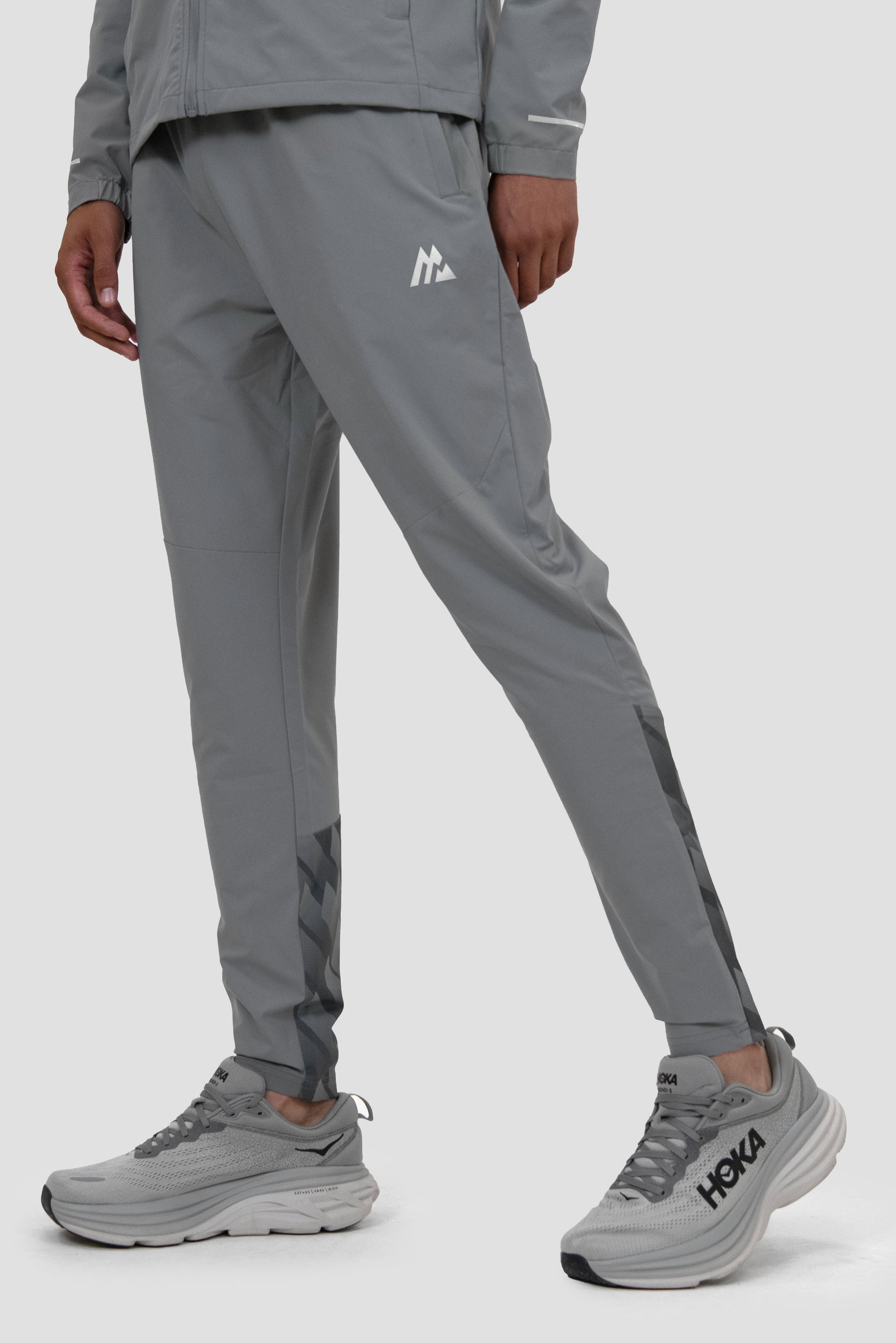 Men's Charge Print Woven Pant - Platinum Grey/Jet Grey