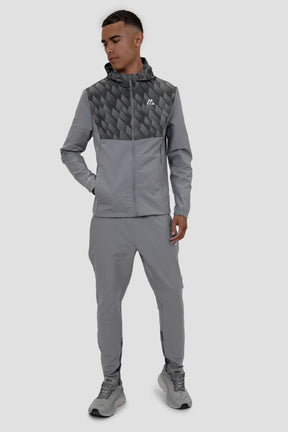 Men's Charge Print Woven Pant - Platinum Grey/Jet Grey