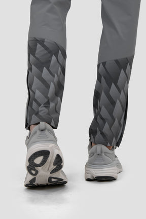 Men's Charge Print Woven Pant - Platinum Grey/Jet Grey