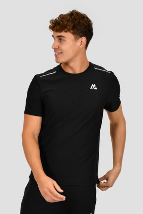 Men's Charge Print T-Shirt - Black/Asphalt