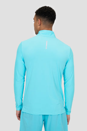 Charge 1/4 Zip - Neon Sky