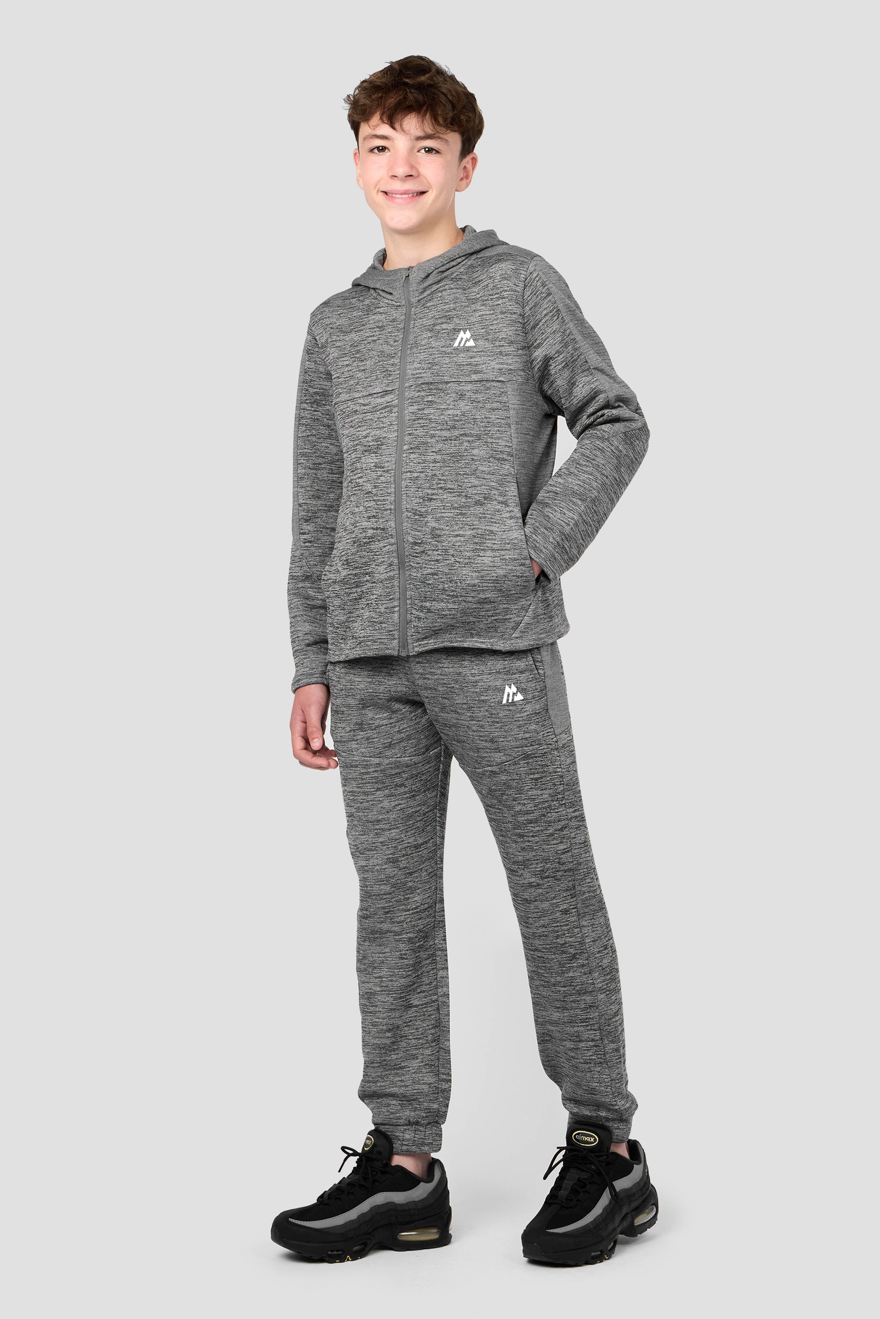 Boys Vantage Jogger - Jet Grey/Cement Grey