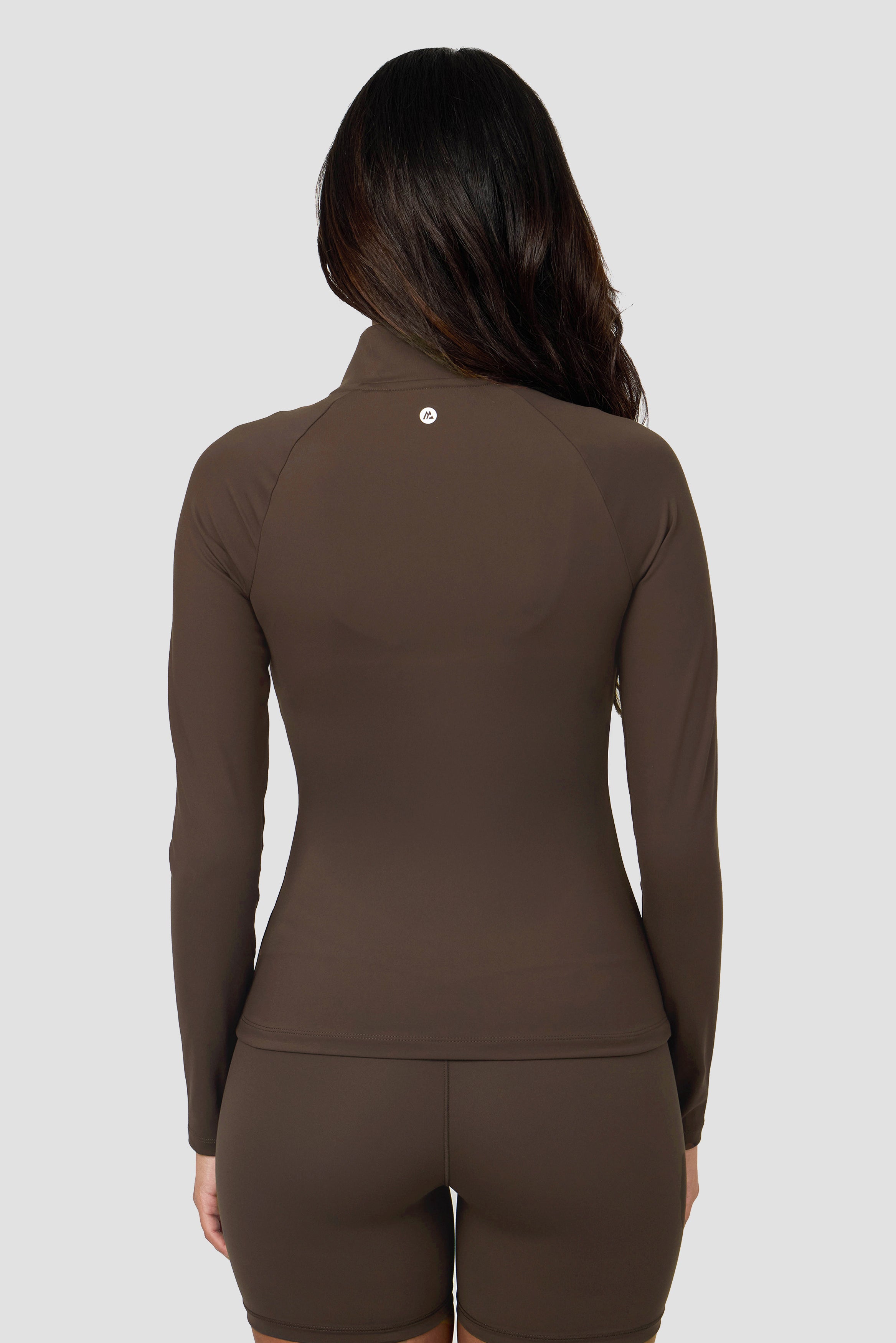 BRUNT Jusco fit ブラック Form Full Zip - Cocoa by Montirex | Gymwear & Sportswear Top