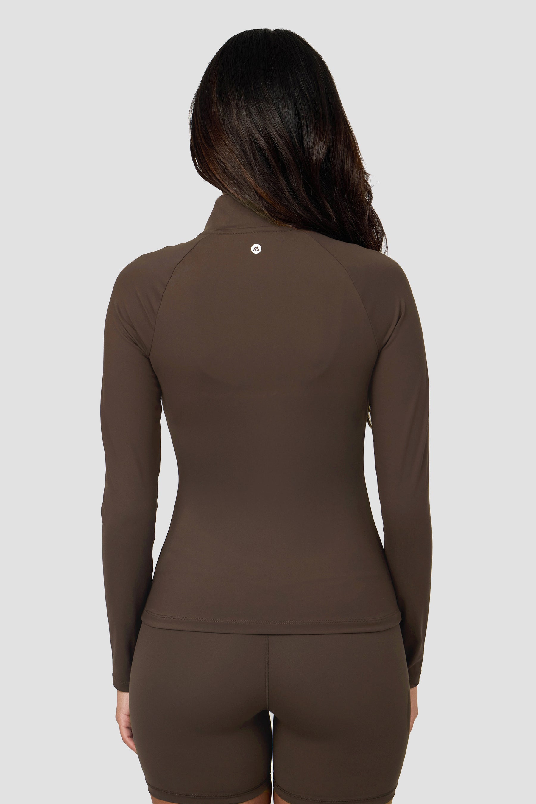 Form Full Zip - Cocoa