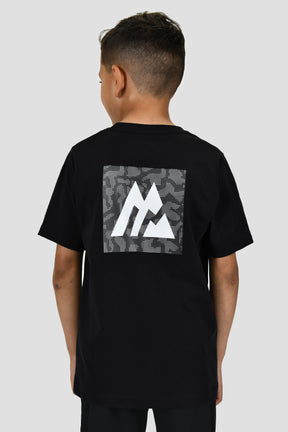 Contour Camo T-Shirt - Black